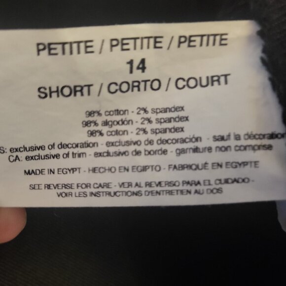 Gloria Vanderbilt ~ Sz 14P ~ “Amanda” Straight Leg Pants/Jeans~Excellent Condion - Picture 7 of 9